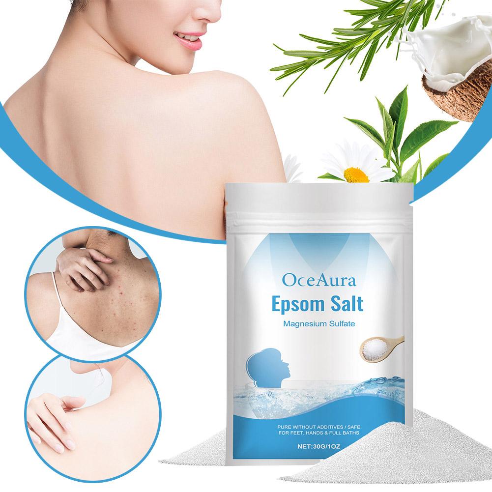 Bath Salts Magnesium - Epsom sal sulfato de magnésio hidratante