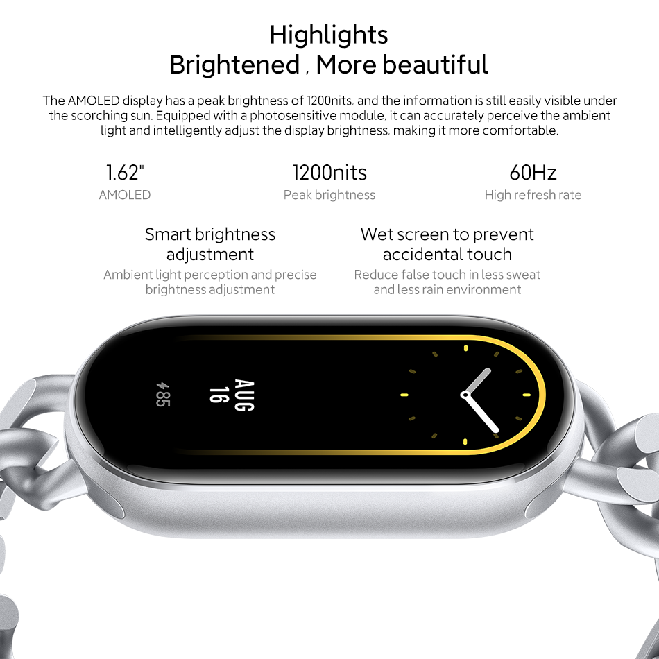 Pulseira Fitness Xiaomi Mi Ban - Health Wellness Bracelet avaliação e preço