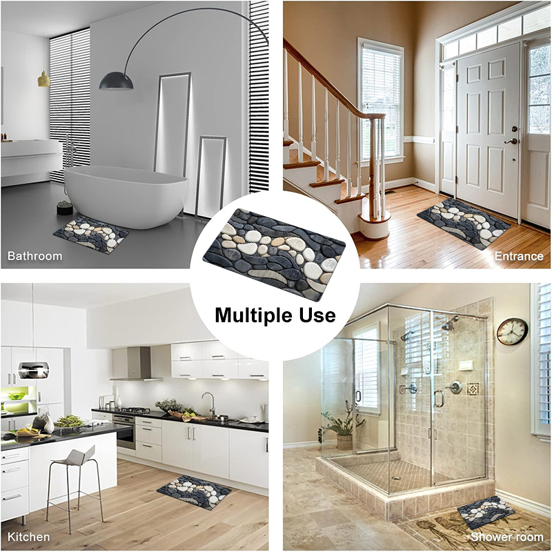 Tapete de Diatomita com Padrão - Bamboo Bath Mat avaliação e preço