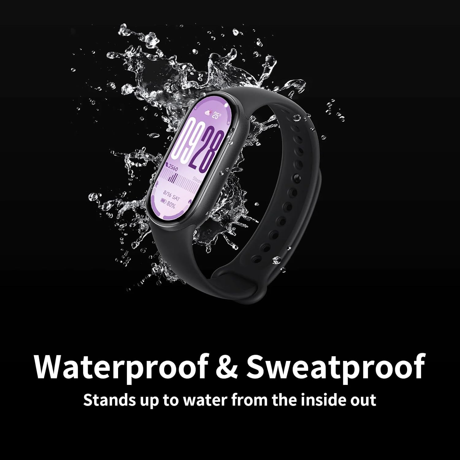 Pulseira de silicone oficial m - Health Wellness Bracelet avaliação e preço